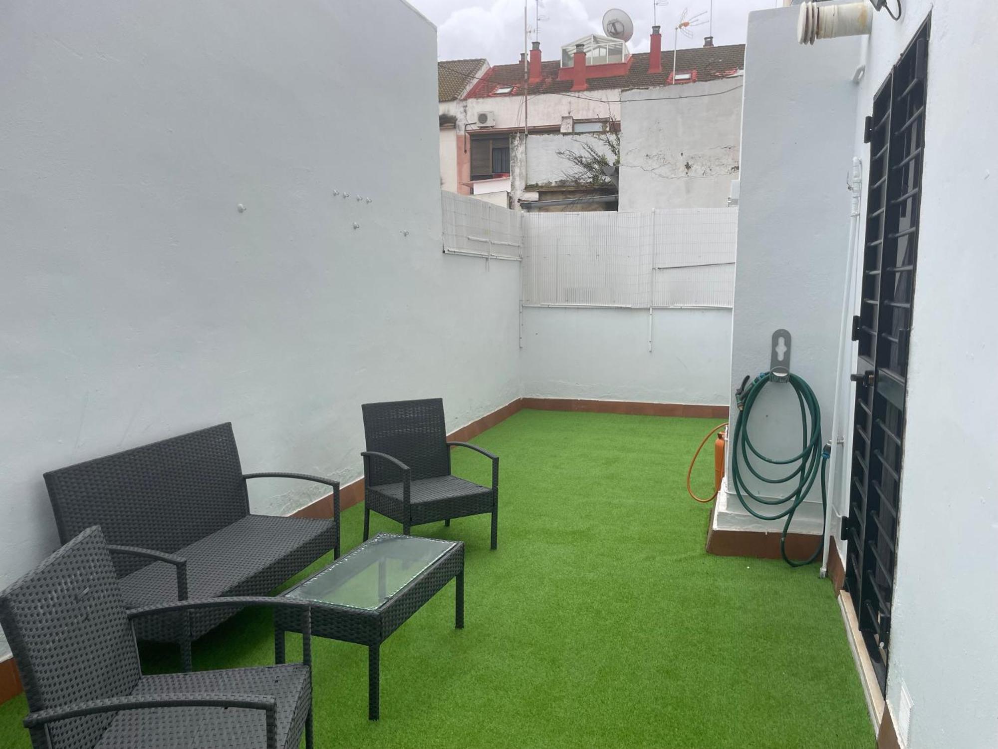 Piso En El Centro De Huelva Silencioso Y Con Gran Patio, Calle La Paz Exterior foto